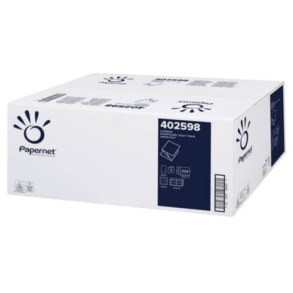 Pacco 224 strappi carta igienica interfogliata - Z03204