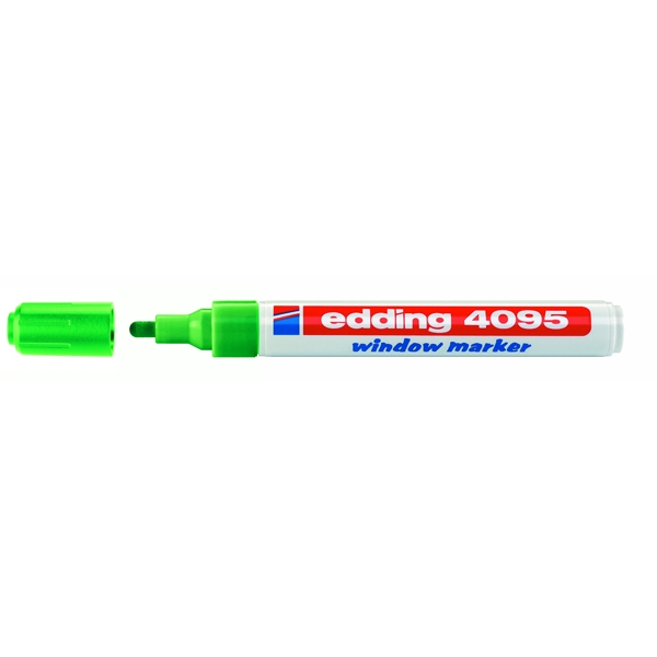 Marcatore edding 4095 verde p.conica - gesso liquido - Z03331
