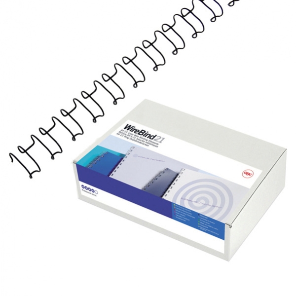Scatola 100 dorsi spirale metallo 12mm argento 21 anelli ibiwire - Z03494