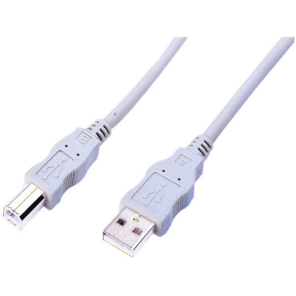 Cavo per computer usb 2.0 a/b maschio/ maschio 2mt melchioni - Z03591