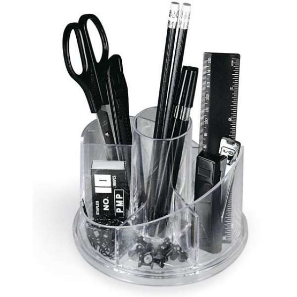 Set portatutto in plexiglass girevole c/accessori art.5475 - Z03614