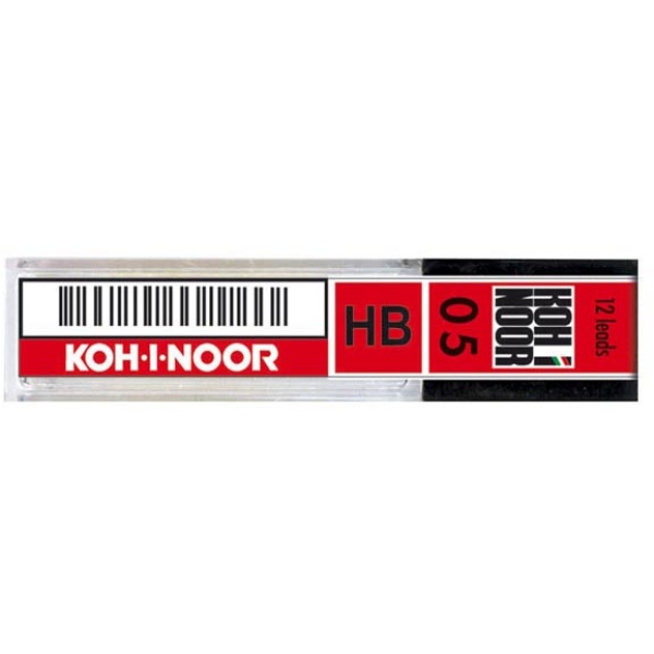 Astuccio 12 micromine 0,5mm hb e205 kohinoor - Z04160