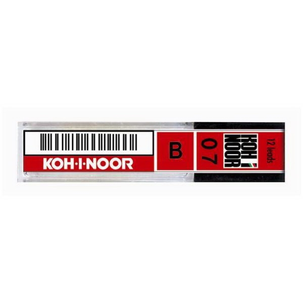Astuccio 12 micromine 0,7mm b e207 kohinoor - Z04165