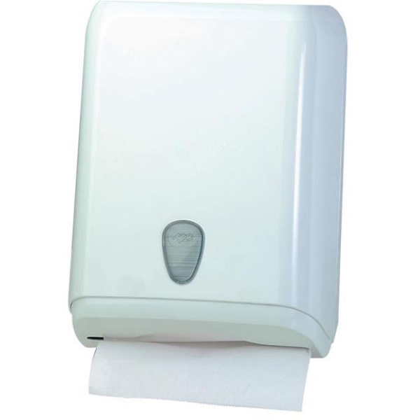 Dispenser asciugamani piegati bianco mar plast - Z04171