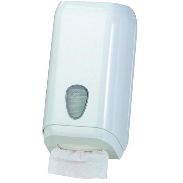 Dispenser carta igienica in fogli bianco mar plast - Z04174