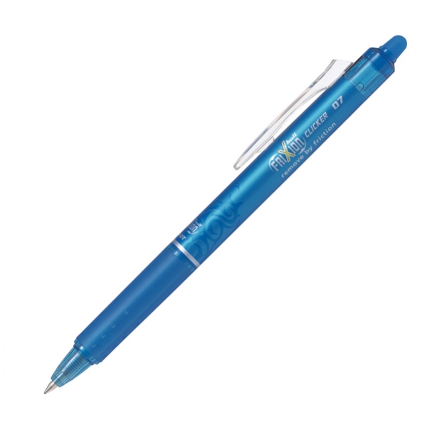 Penna sfera a scatto frixionball clicker 0,7mm azzurro pilot - Z04211