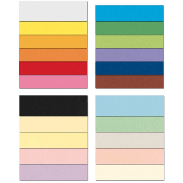 Conf.10 cartoncino bristol color 200gr 100x70cm giallo sole 53 favini - Z04462