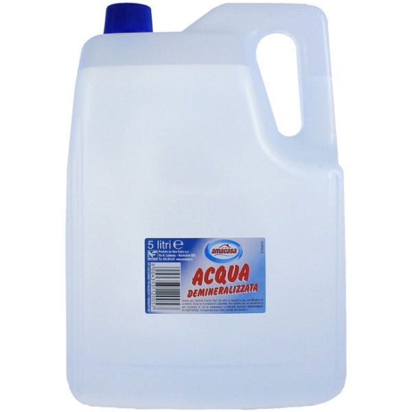 Acqua demineralizzata 5lt amacasa - Z04493