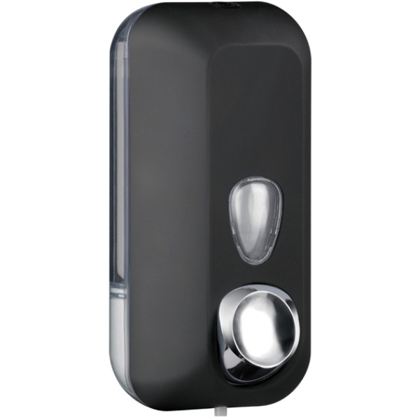 Dispenser sapone liquido 0,55lt black soft touch - Z04506