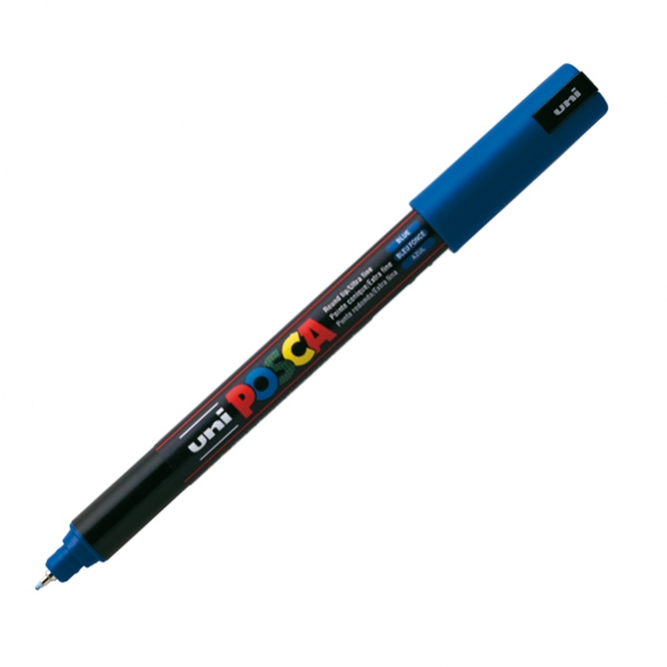 Marcatore uni posca pen pc1m blu ultra fine - Z05068