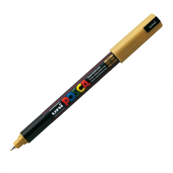 Marcatore uni posca pen pc1m oro ultra fine - Z05070