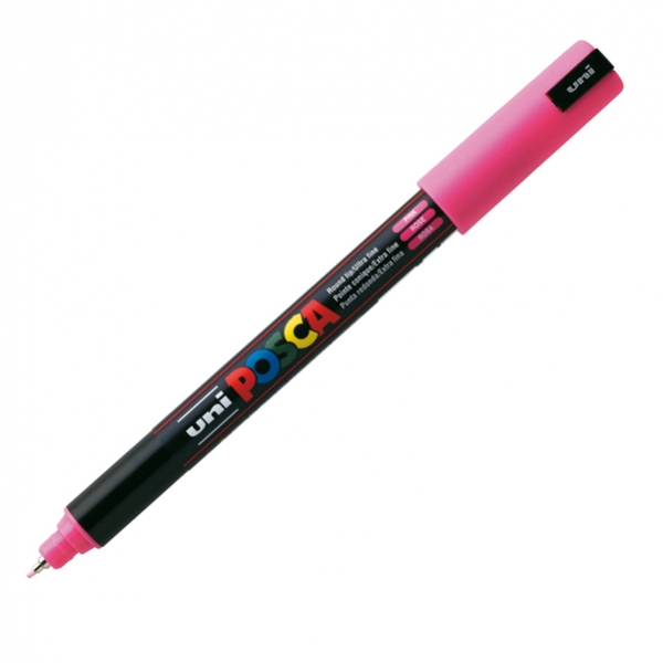 Marcatore uni posca pen pc1m rosa ultra fine - Z05072
