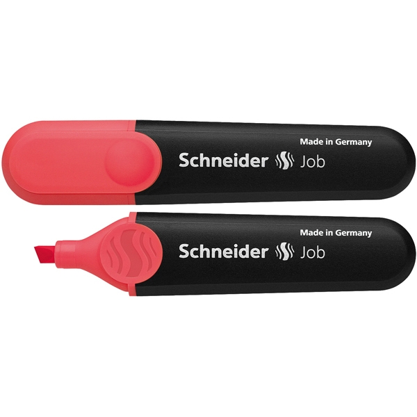 Evidenziatore job ppl 1-5mm rosso schneider - Z05141