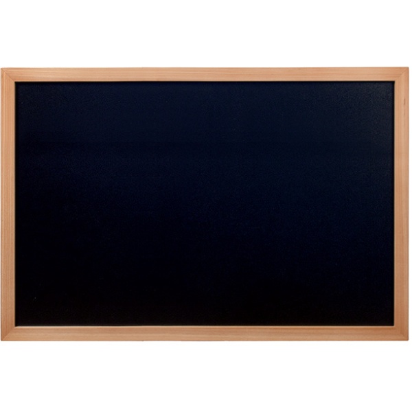 Lavagna nera teak 60x80cm woody securit - Z05439