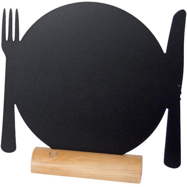 Lavagna da tavolo 'piatto' silhouette securit - Z05446