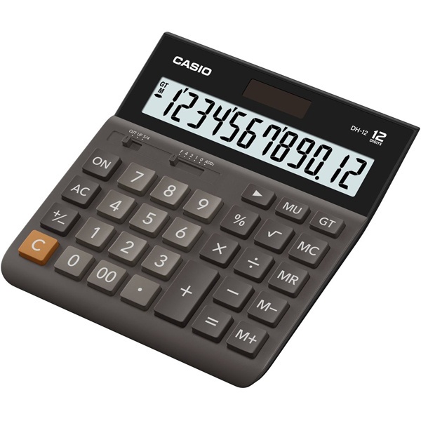 Calcolatrice da tavolo dh-12bk 12cifre casio - Z05623