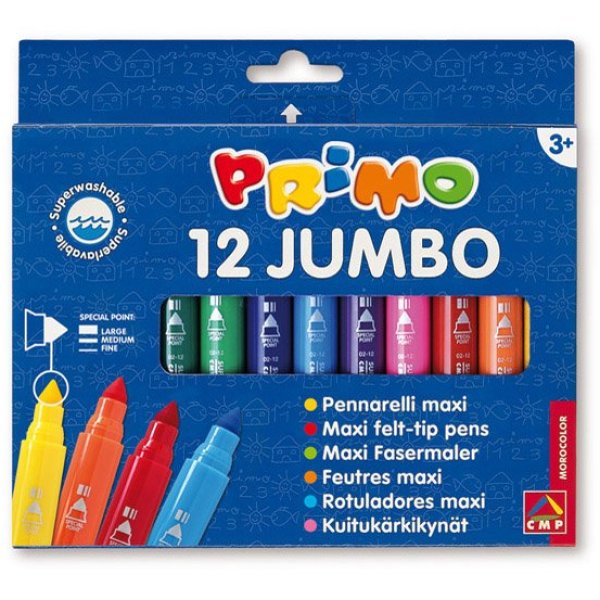 Pennarelli Lavabili Prang – Confezione Da 200 Pezzi, 8 Colori Assortiti (Nero, Rosso, Viola, Arancione, Verde, Marrone, Blu, Giallo), Punta A Proiettile