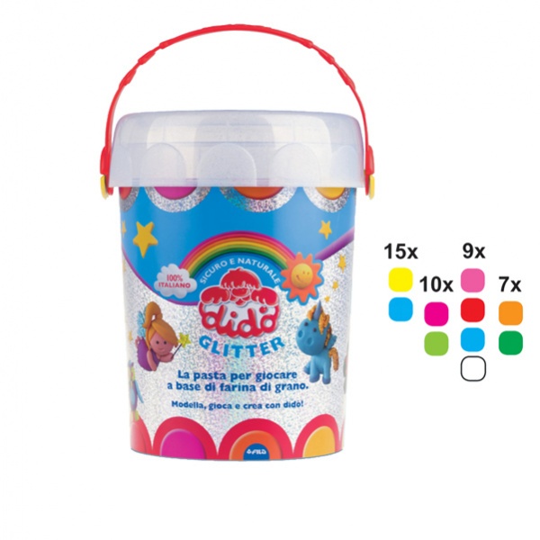 VASO 100 SALSICCIOTTI DIDÒ GLITTER 50GR - Z05921