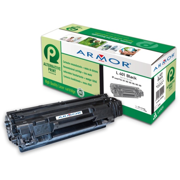 Toner nero armor per hp laserjet p1566, 1601 - Z05999