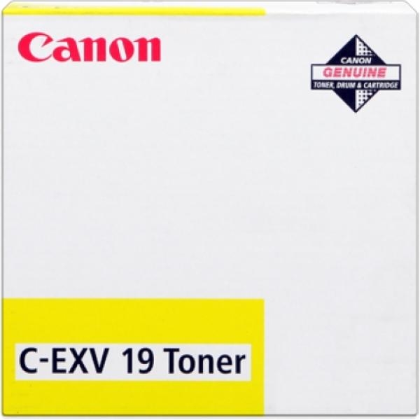 Toner Canon C-EXV19Y (0400B002AA) giallo - Z06174