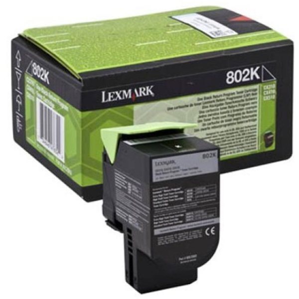 Cartuccia Lexmark 802SKE (80C2SKE) nero - Z07385