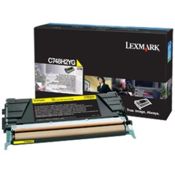 Toner Lexmark C748 (C748H2YG) giallo - Z07480