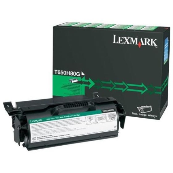 Toner Lexmark T650H80G nero - Z07571
