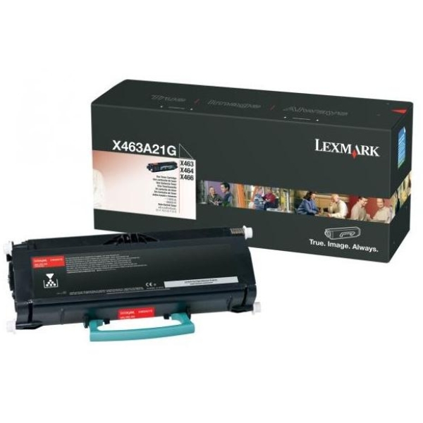 Toner Lexmark X463A21G nero - Z07588