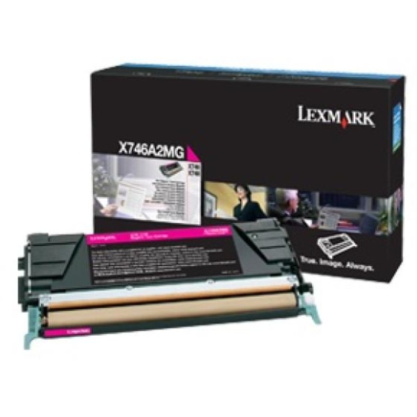 Toner Lexmark X746, X748 (X746A2MG) magenta - Z07617