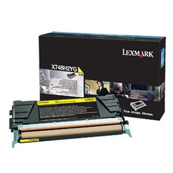 Toner Lexmark X748 (X748H2YG) giallo - Z07629
