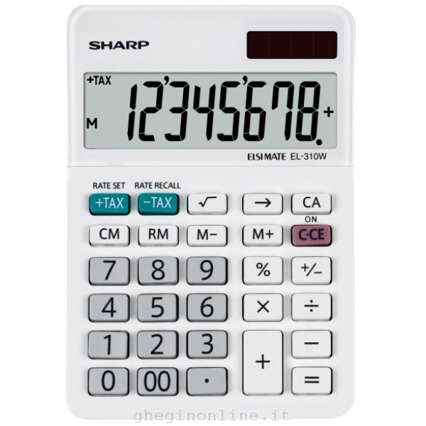Calcolatrice da tavolo Sharp EL310WB - Z08775
