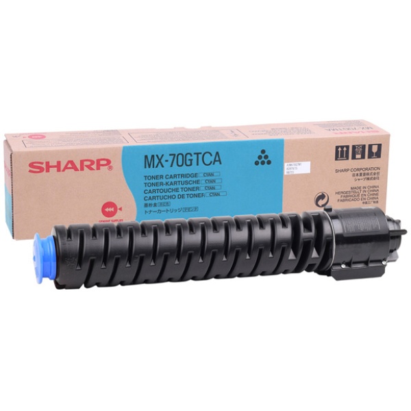 Toner Sharp MX70GTCA ciano - Z08799