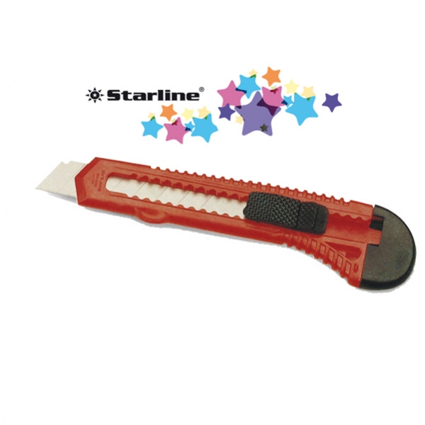 CUTTER 18MM CON BLOCCALAMA BASIC STARLINE - Z09279