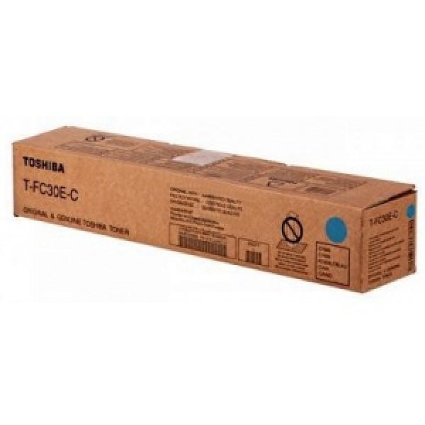 Toner Toshiba T-FC30EC (6AG00004447) ciano - Z09339