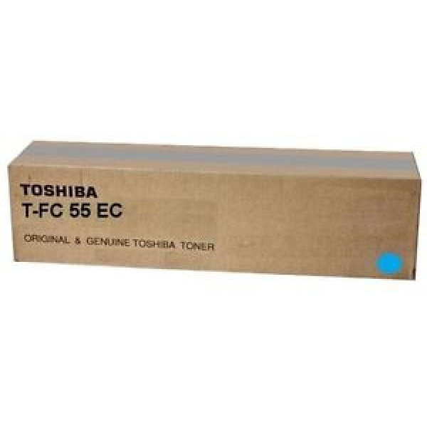 Toner Toshiba T-FC55E-C (6AG00002318) ciano - Z09350