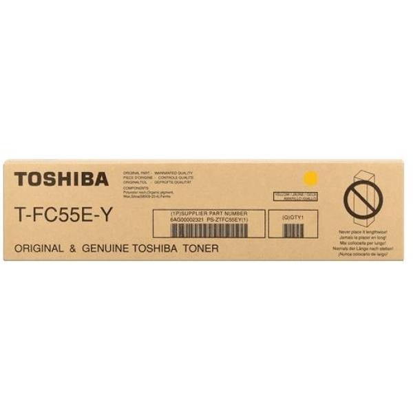 Toner Toshiba T-FC55E-Y (6AG00002321) giallo - Z09353