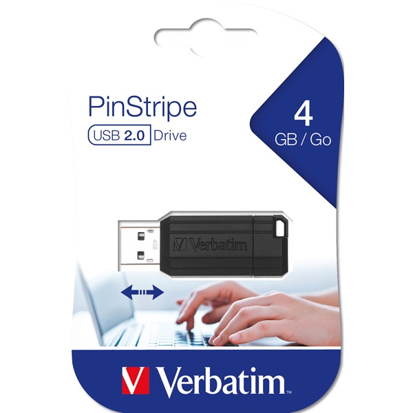 Memorie usb store 'n' go pinstripe nero da 4 gb - Z09370