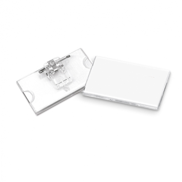 Portanome 6x3cm c/clip+spilla 31-080 lebez - Z09542
