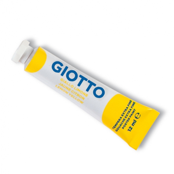 Tempera giotto tubo 4 (12ml) giallo limone 03 - Z09625