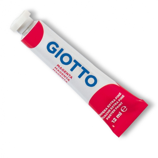 Tempera giotto tubo 4 (12ml) rosso magenta 10 - Z09631