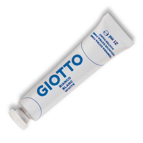 Tempera giotto tubo 7 (21ml) bianco 01 - Z09645