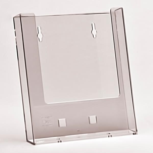 Porta depliant A5 da parete trasparente - Z09869