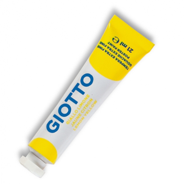 Tempera giotto tubo 7 (21ml) giallo limone 03 - Z09910