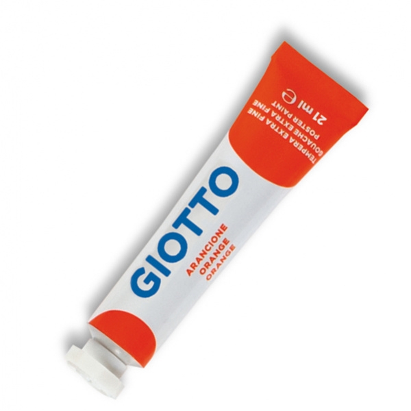 Tempera giotto tubo 7 (21ml) arancione 05 - Z09912