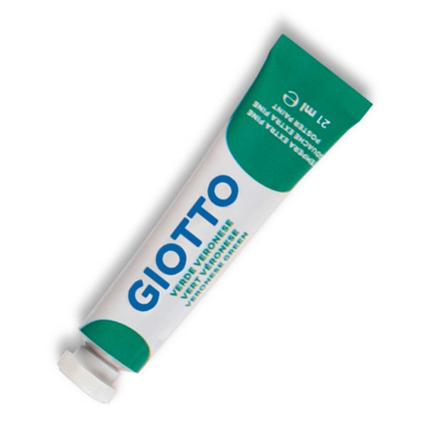 Tempera giotto tubo 7 (21ml) verde veronese 13 - Z09916