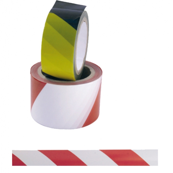 Nastro adesivo 50mmx25mt sicurezza giallo/nero - Z10137