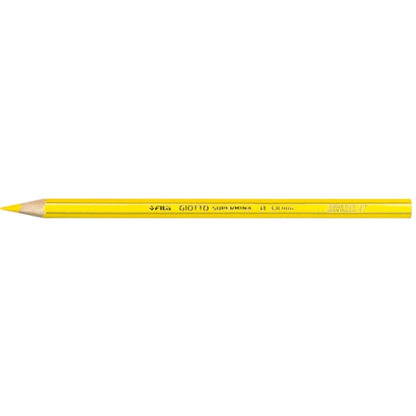 Pastello supermina monocolore fluo giallo 51 - Z10352