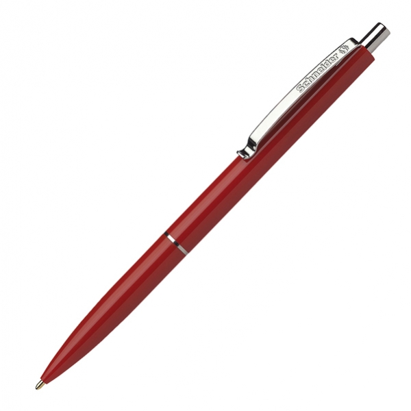 Penna a sfera a scatto k15 punta media rosso schneider - Z10404