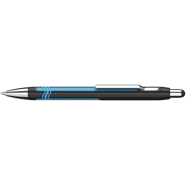 Penna a sfera a scatto epsilon nero/blu punta xb schneider - Z10415
