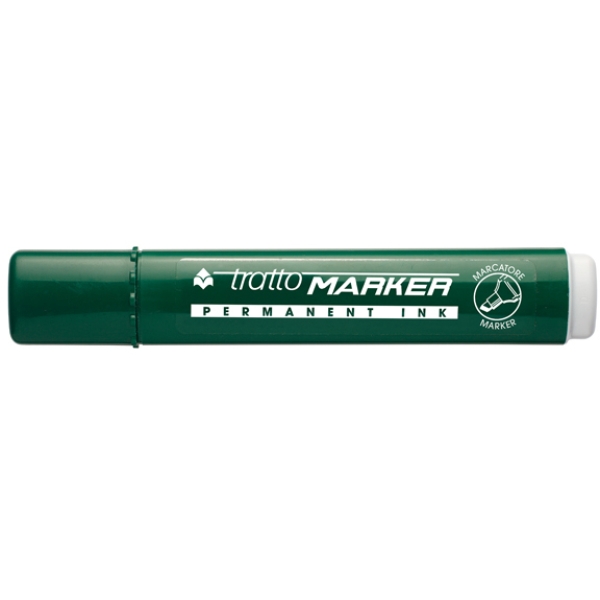 Marcatore tratto marker verde p.scalpello - Z10435